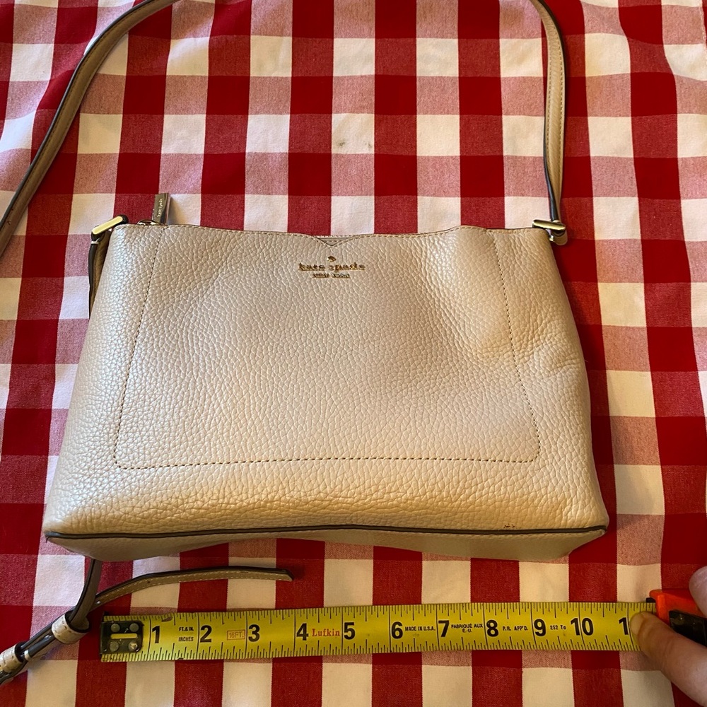 Kate Spade Beige Crossbody Bag Never Used